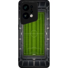 OPPO Find X5 Case Hülle - Silikon schwarz Sports 2026 Soccer