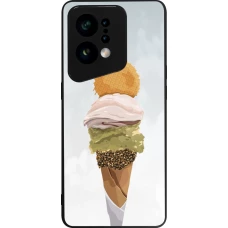 OPPO Find X5 Case Hülle - Silikon schwarz Summer 2025 Cornet
