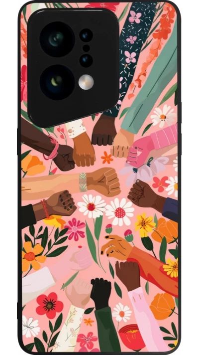 Coque OPPO Find X5 - Silicone rigide noir Womens day 2026 8