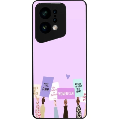 Coque OPPO Find X5 - Silicone rigide noir Womens day 2026 9