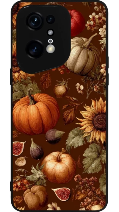 Coque OPPO Find X5 Pro - Silicone rigide noir Autumn 26 Autumn still life