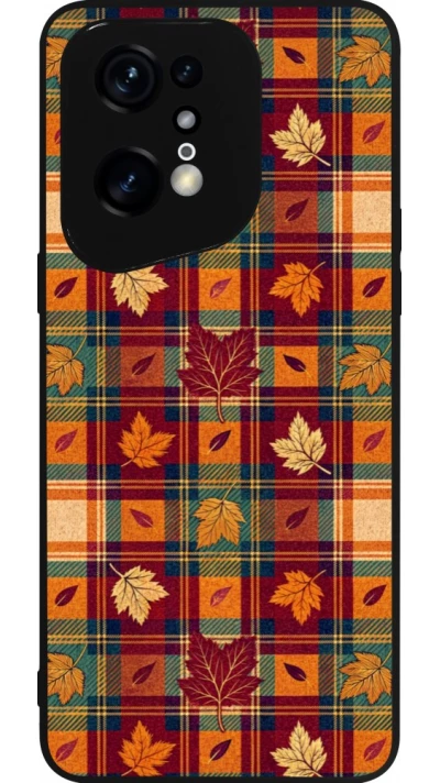 Coque OPPO Find X5 Pro - Silicone rigide noir Autumn 26 Autumn pattern
