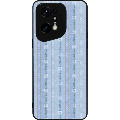 OPPO Find X5 Pro Case Hülle - Silikon schwarz Edelweiss