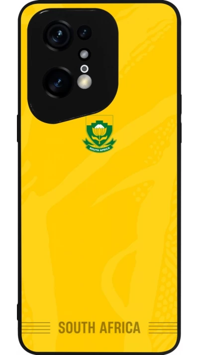 OPPO Find X5 Pro Case Hülle - Silikon schwarz Südafrika 2026 personalisierbares Fussballtrikot
