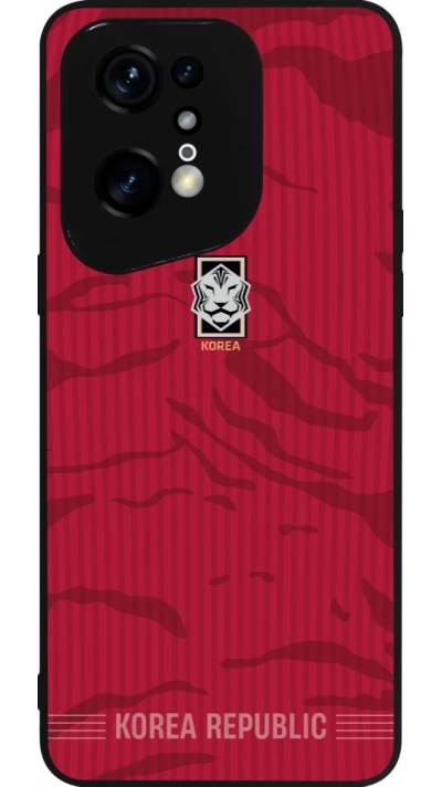 OPPO Find X5 Pro Case Hülle - Silikon schwarz Südkorea 2026 personalisierbares Fussballtrikot