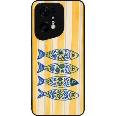 OPPO Find X5 Pro Case Hülle - Silikon schwarz Portuguese fish 2026