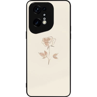 OPPO Find X5 Pro Case Hülle - Silikon schwarz Rosa Sand Minimalistisch