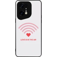 OPPO Find X5 Pro Case Hülle - Silikon schwarz Saint Valentines Day 26 Love is in the air