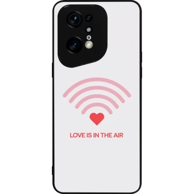 Coque OPPO Find X5 Pro - Silicone rigide noir Saint Valentines Day 26 Love is in the air
