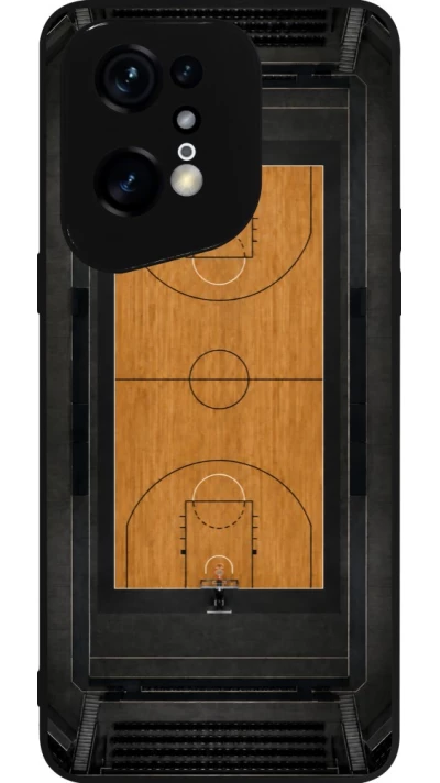 OPPO Find X5 Pro Case Hülle - Silikon schwarz Sports 2026 Basketball