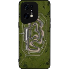OPPO Find X5 Pro Case Hülle - Silikon schwarz Sports 2026 Circuit