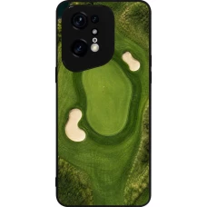 Coque OPPO Find X5 Pro - Silicone rigide noir Sports 2026 Golf