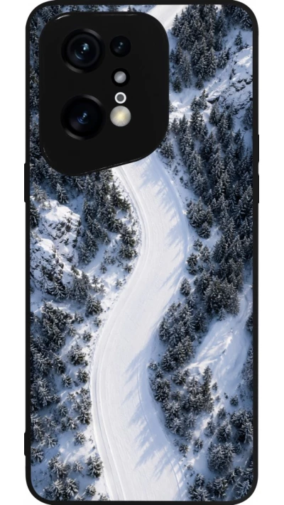 OPPO Find X5 Pro Case Hülle - Silikon schwarz Sports 2026 Ski