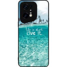 OPPO Find X5 Pro Case Hülle - Silikon schwarz Summer 18 24