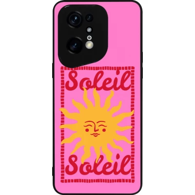 OPPO Find X5 Pro Case Hülle - Silikon schwarz Sun sun 2026