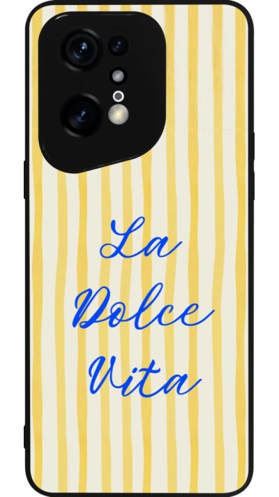 Coque OPPO Find X5 Pro - Silicone rigide noir The good life 2026