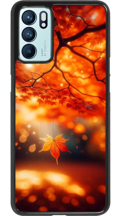 OPPO Reno6 5G Case Hülle - Herbst Magisch Orange