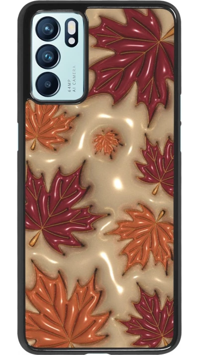 Coque OPPO Reno6 5G - Autumn 26 3D leaves
