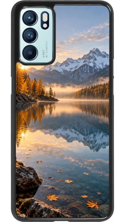 Coque OPPO Reno6 5G - Autumn 26 Autumn lake