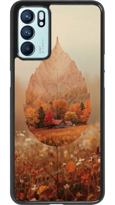 Coque OPPO Reno6 5G - Autumn 26 Autumn leaf