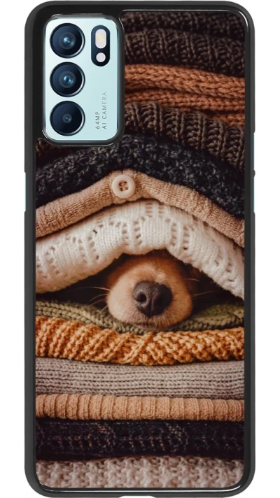 Coque OPPO Reno6 5G - Autumn 26 Dog under the covers