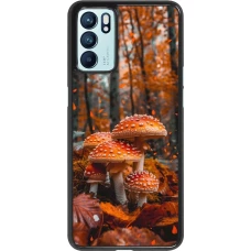 Coque OPPO Reno6 5G - Autumn 26 Mushrooms in the woods