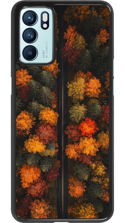 Coque OPPO Reno6 5G - Autumn 26 Road in autumn