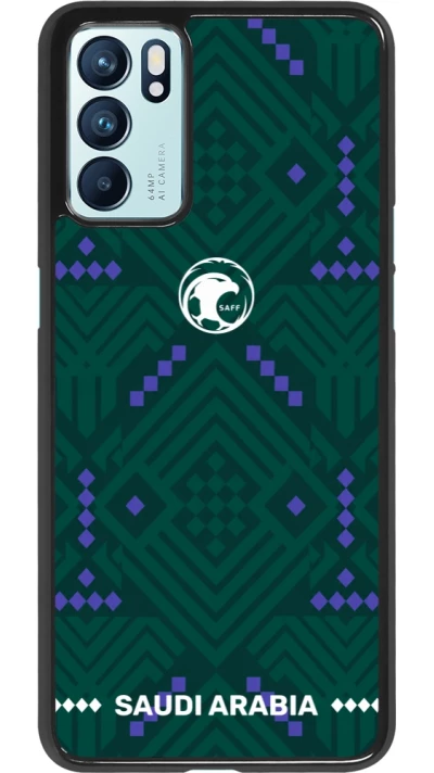 OPPO Reno6 5G Case Hülle - Saudi Arabien 2026 personalisierbares Fussballtrikot