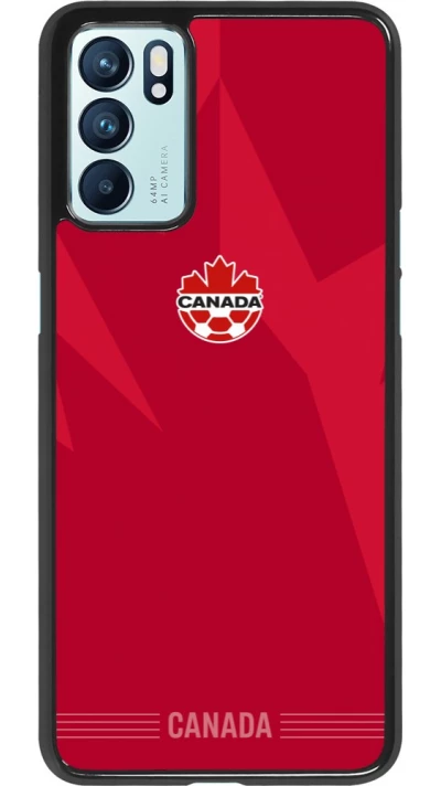 OPPO Reno6 5G Case Hülle - Kanada 2026 personalisierbares Fussballtrikot
