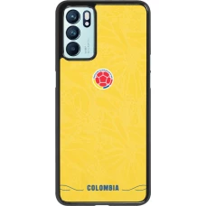 OPPO Reno6 5G Case Hülle - Kolumbien 2026 personalisierbares Fussballtrikot