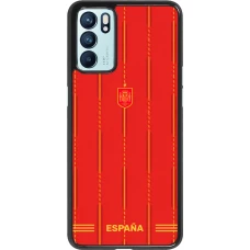 OPPO Reno6 5G Case Hülle - Spanien 2026 personalisierbares Fussballtrikot