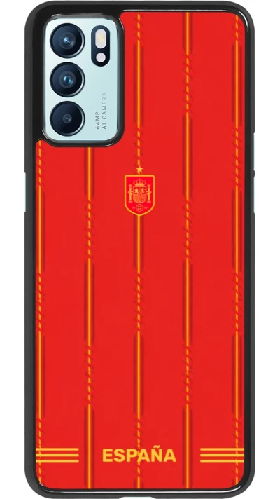 OPPO Reno6 5G Case Hülle - Spanien 2026 personalisierbares Fussballtrikot
