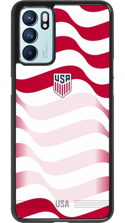OPPO Reno6 5G Case Hülle - Vereinigten Staaten 2026 personalisierbares Fussballtrikot