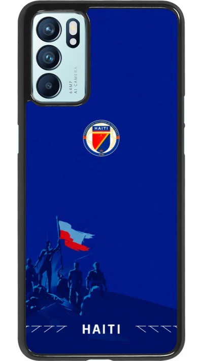 OPPO Reno6 5G Case Hülle - Haiti 2026 personalisierbares Fussballtrikot