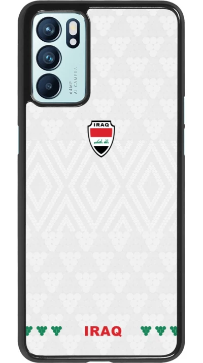 OPPO Reno6 5G Case Hülle - Irak 2026 personalisierbares Fussballtrikot