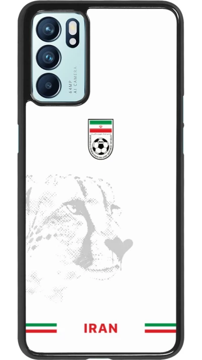 OPPO Reno6 5G Case Hülle - Iran 2026 personalisierbares Fussballtrikot