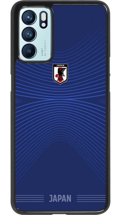 OPPO Reno6 5G Case Hülle - Japan 2026 personalisierbares Fussballtrikot