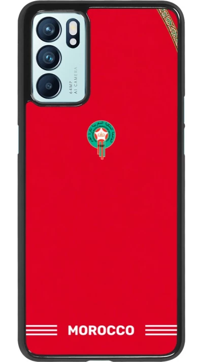 OPPO Reno6 5G Case Hülle - Marokko 2026 personalisierbares Fussballtrikot