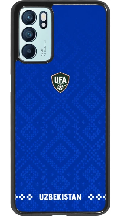 OPPO Reno6 5G Case Hülle - Usbekistan 2026 personalisierbares Fussballtrikot