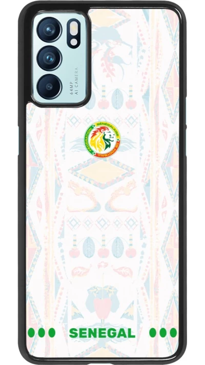 OPPO Reno6 5G Case Hülle - Senegal 2026 personalisierbares Fussballtrikot