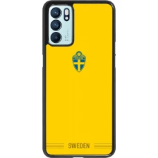 OPPO Reno6 5G Case Hülle - Schweden 2026 personalisierbares Fussballtrikot