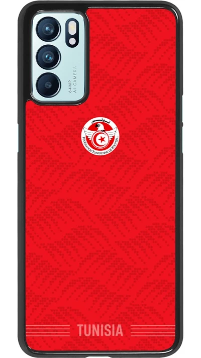 OPPO Reno6 5G Case Hülle - Tunesien 2026 personalisierbares Fussballtrikot