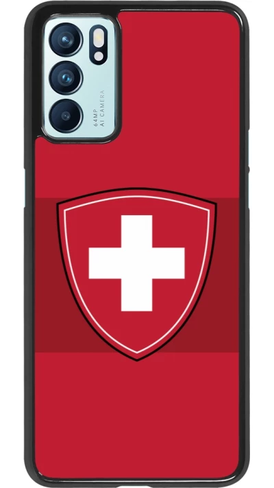 OPPO Reno6 5G Case Hülle - Hockey World Championship Ecusson Suisse