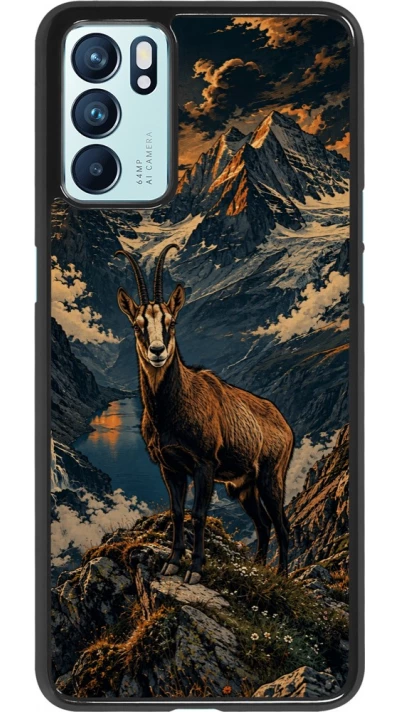 Coque OPPO Reno6 5G - Linocut Chamois