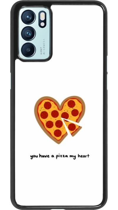 Coque OPPO Reno6 5G - Saint Valentines Day 26 You have my pizza heart