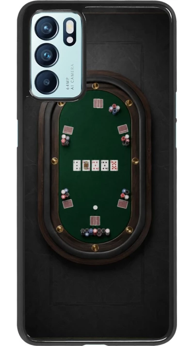 OPPO Reno6 5G Case Hülle - Sports 2026 Poker
