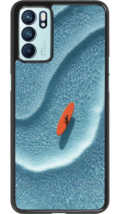 Coque OPPO Reno6 5G - Orange surf Summer 2026