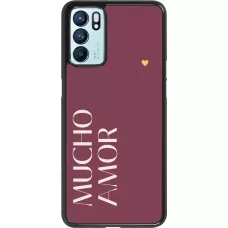 Coque OPPO Reno6 5G - Valentine 2024 mucho amor rosado