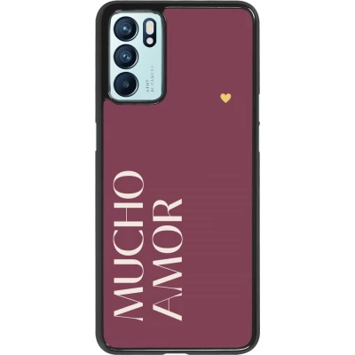 Coque OPPO Reno6 5G - Valentine 2024 mucho amor rosado