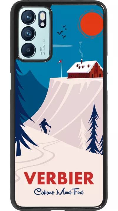 Coque Oppo Reno6 5G - Verbier Cabane Mont-Fort